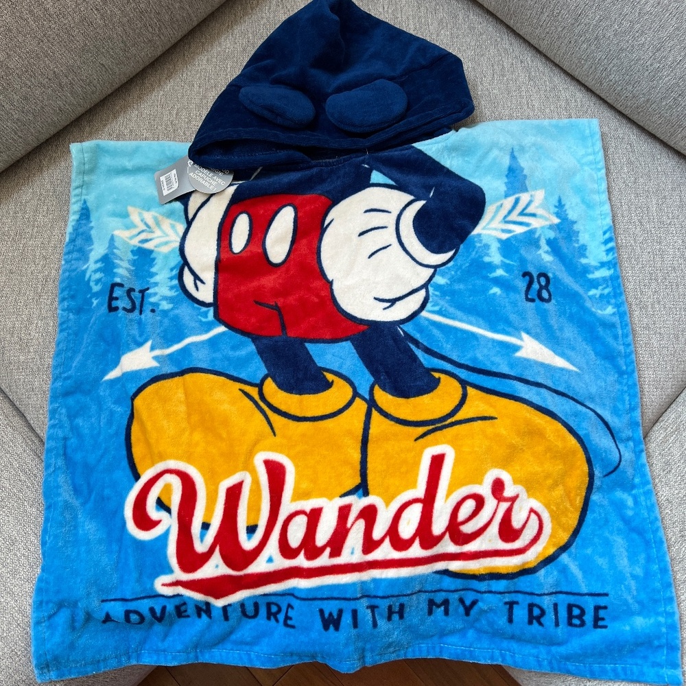 Disney Mickey Hooded Towel